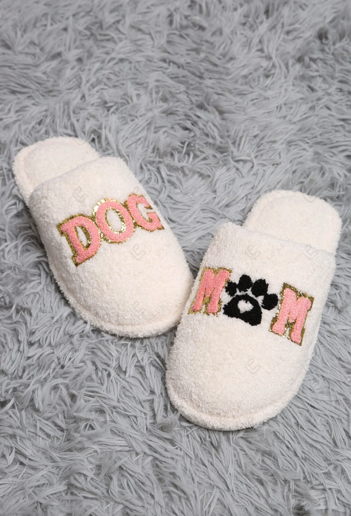 Dog Mom Slipper