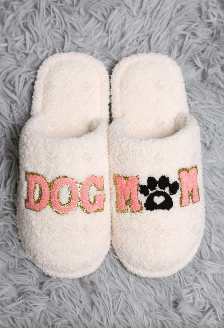 Dog Mom Slipper