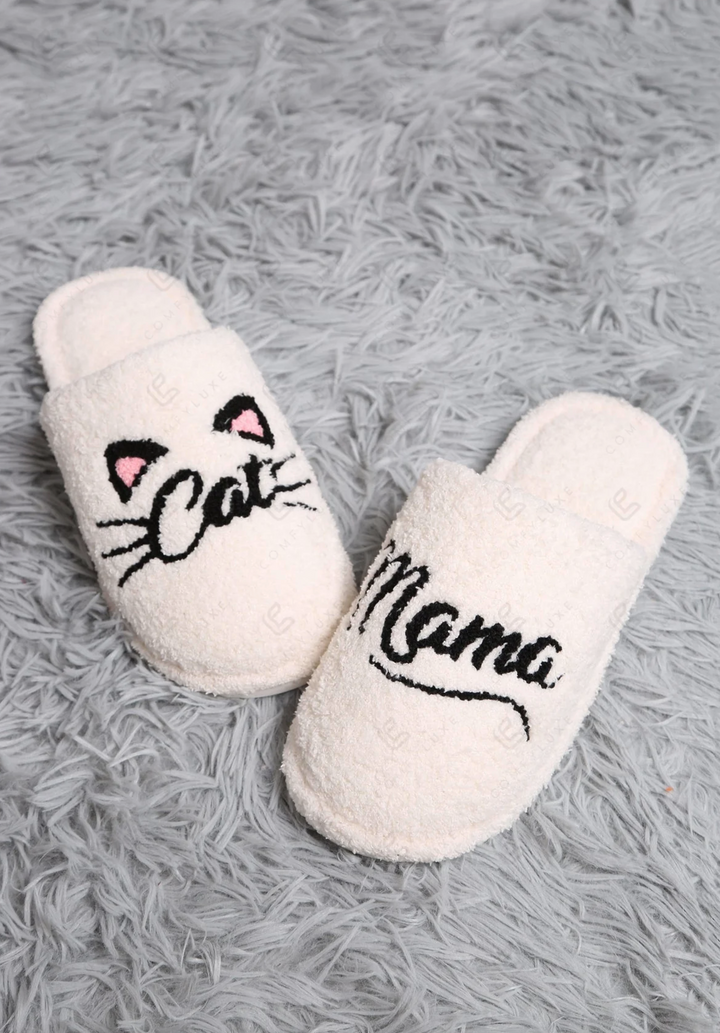 Cat Mama Slippers