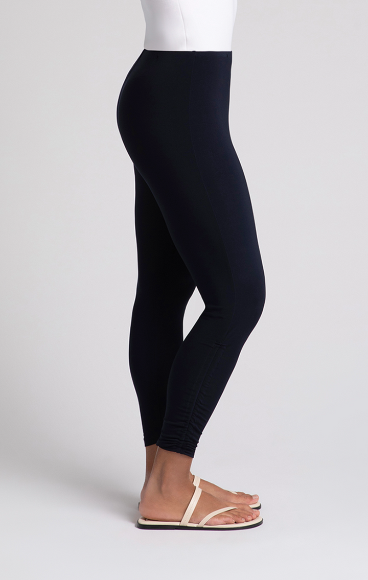 Revelry Ruched Legging, Navy