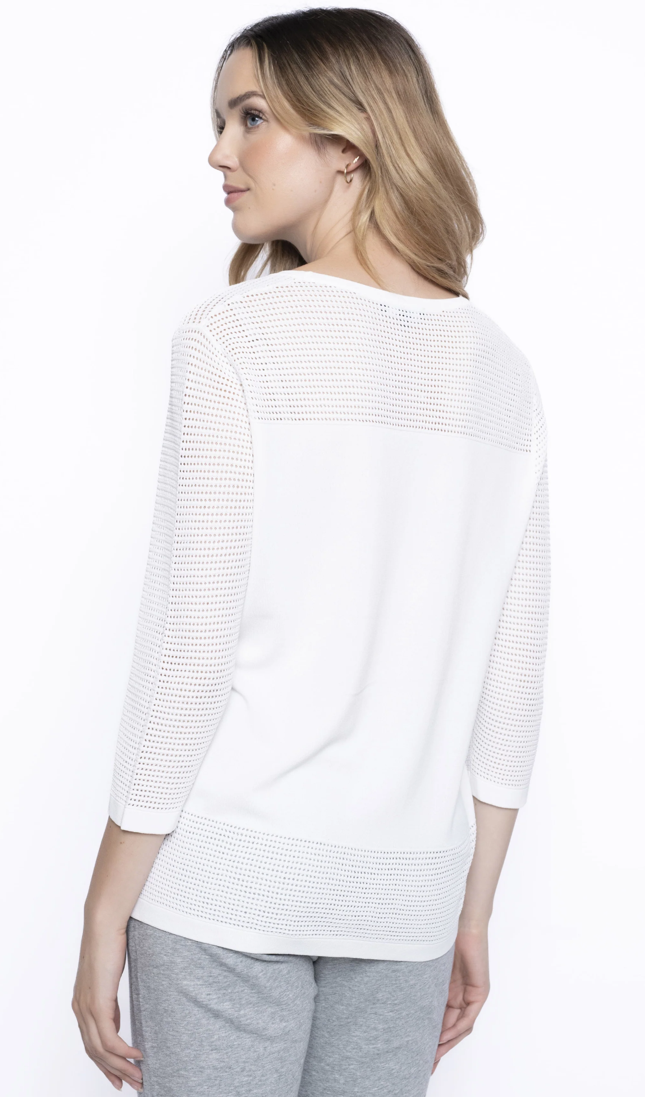 Life's A Breeze Layered Top, White