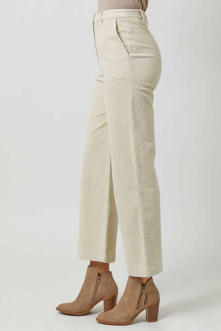 Almond Latte Corduroy Pant