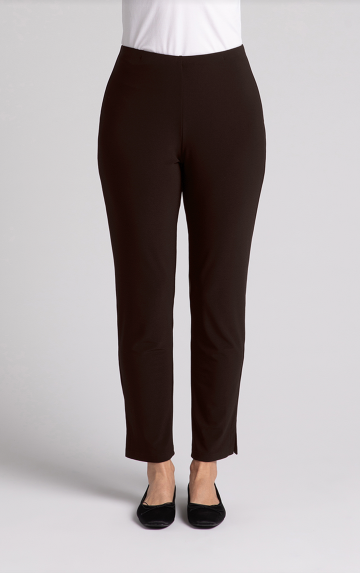 Narrow Pant Midi, Chocolate