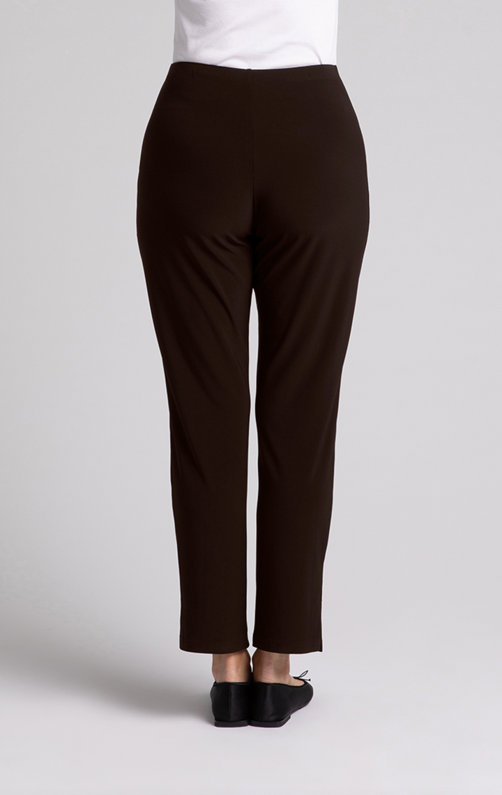 Narrow Pant Midi, Chocolate