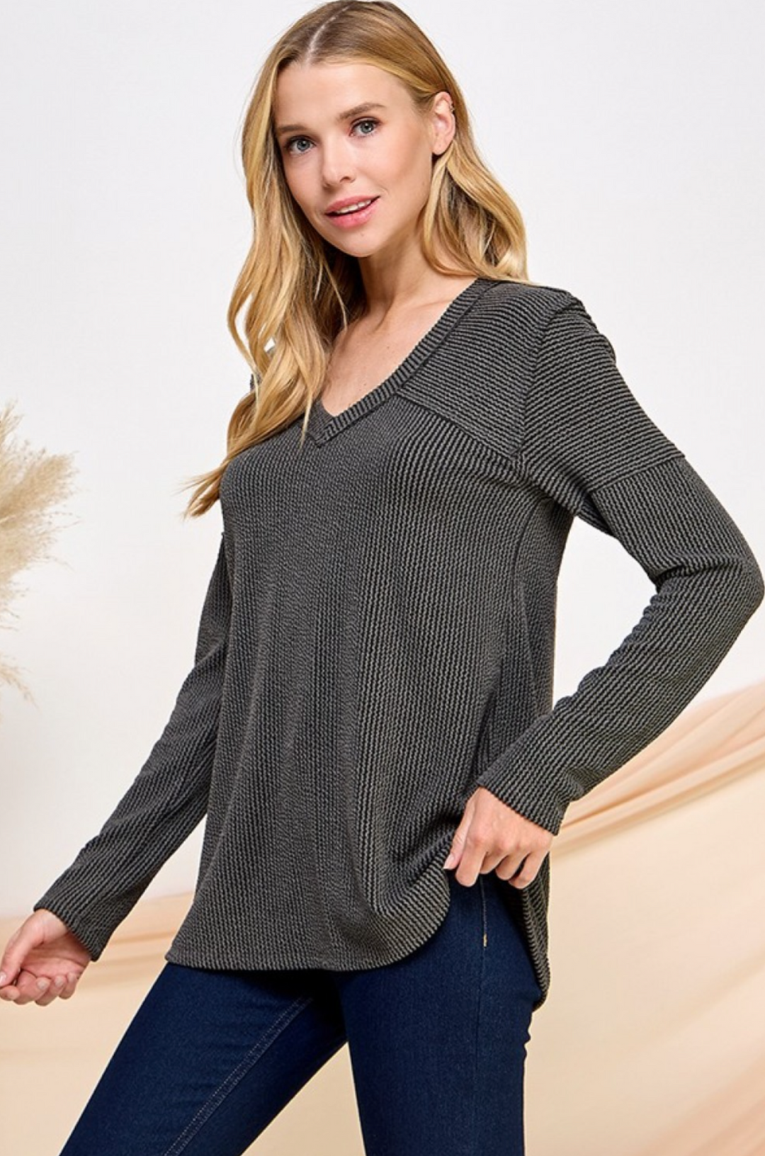 Not So Basic Ribbed Top