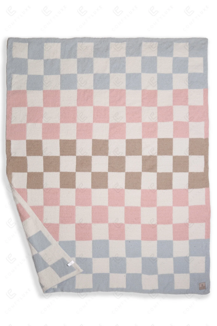 Pastel Checkered Blanket