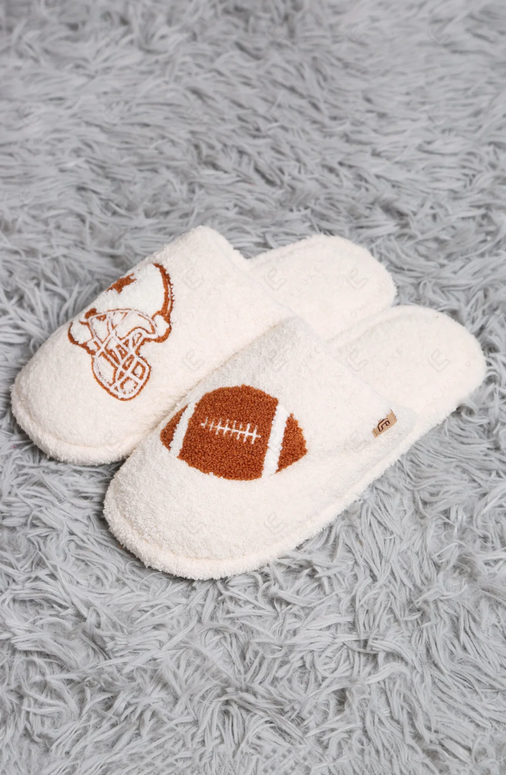 Football & Helmet Slippers