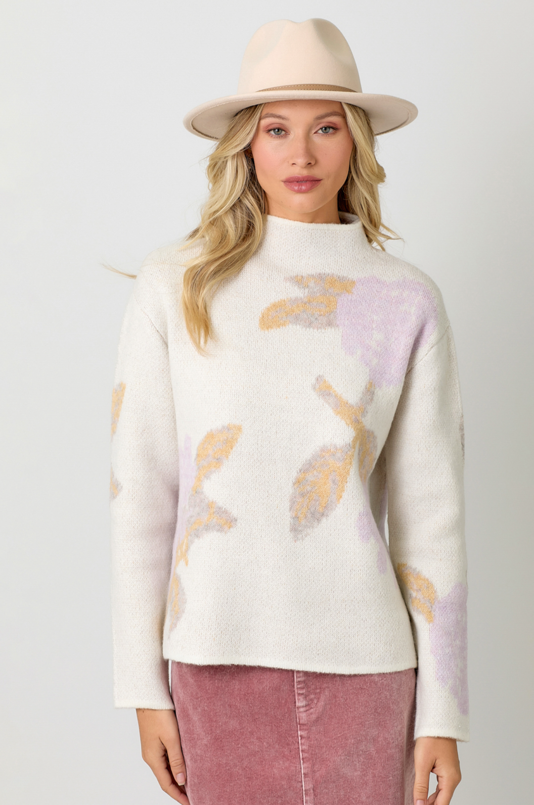 Falling for Floral Sweater