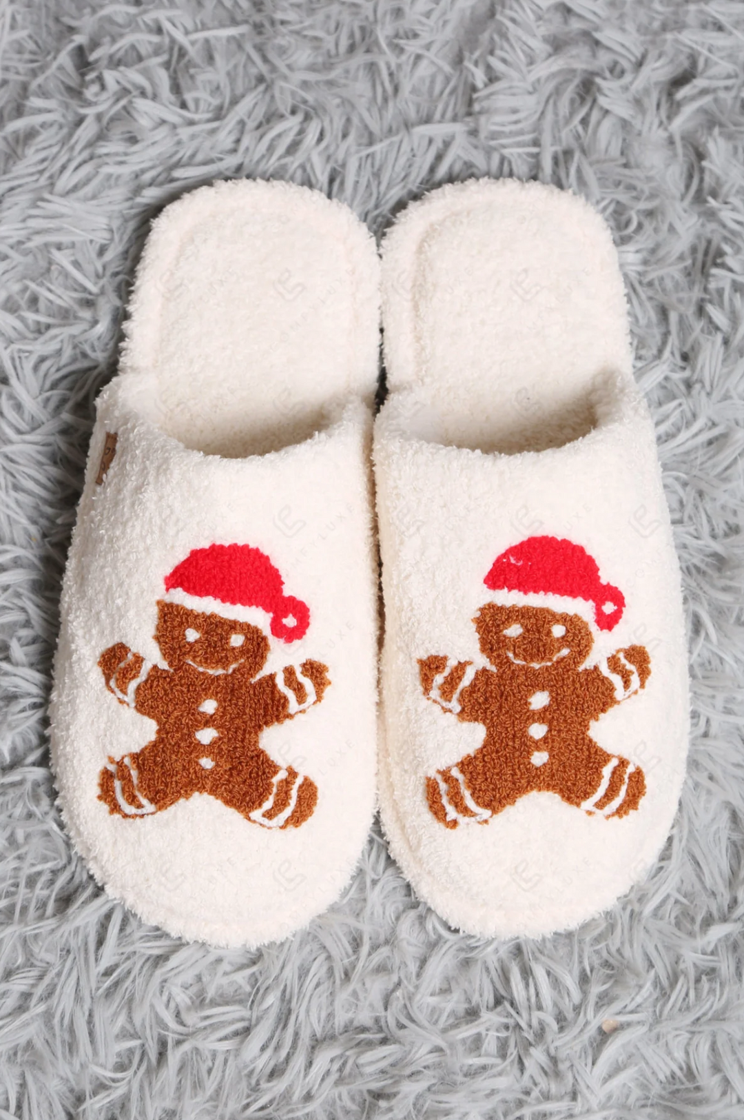 Gingerbread Man Slippers