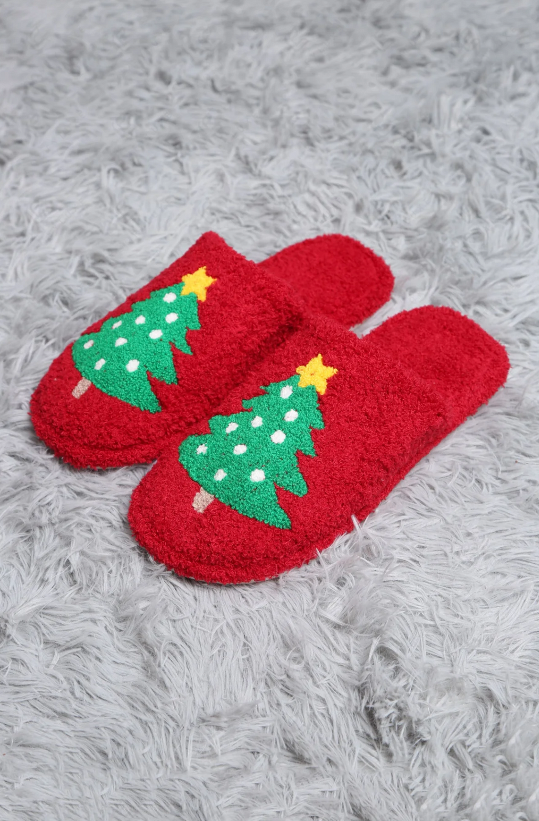 Christmas Tree Slippers