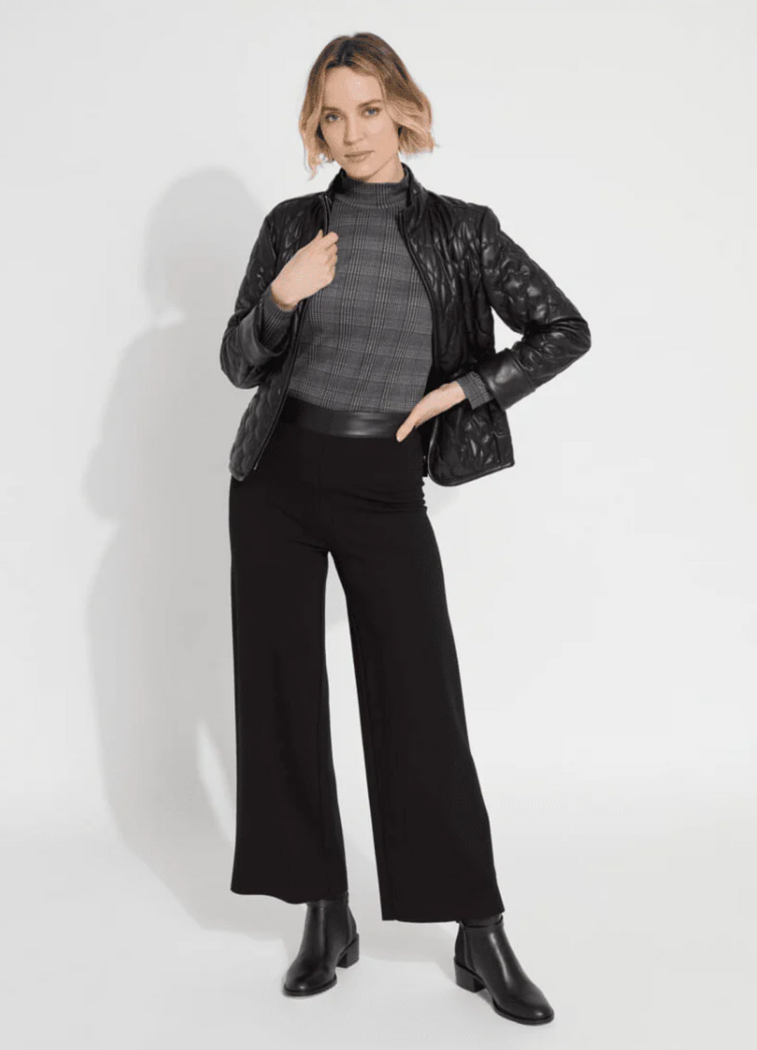 Denver Hi Waist Wide Leg Pant