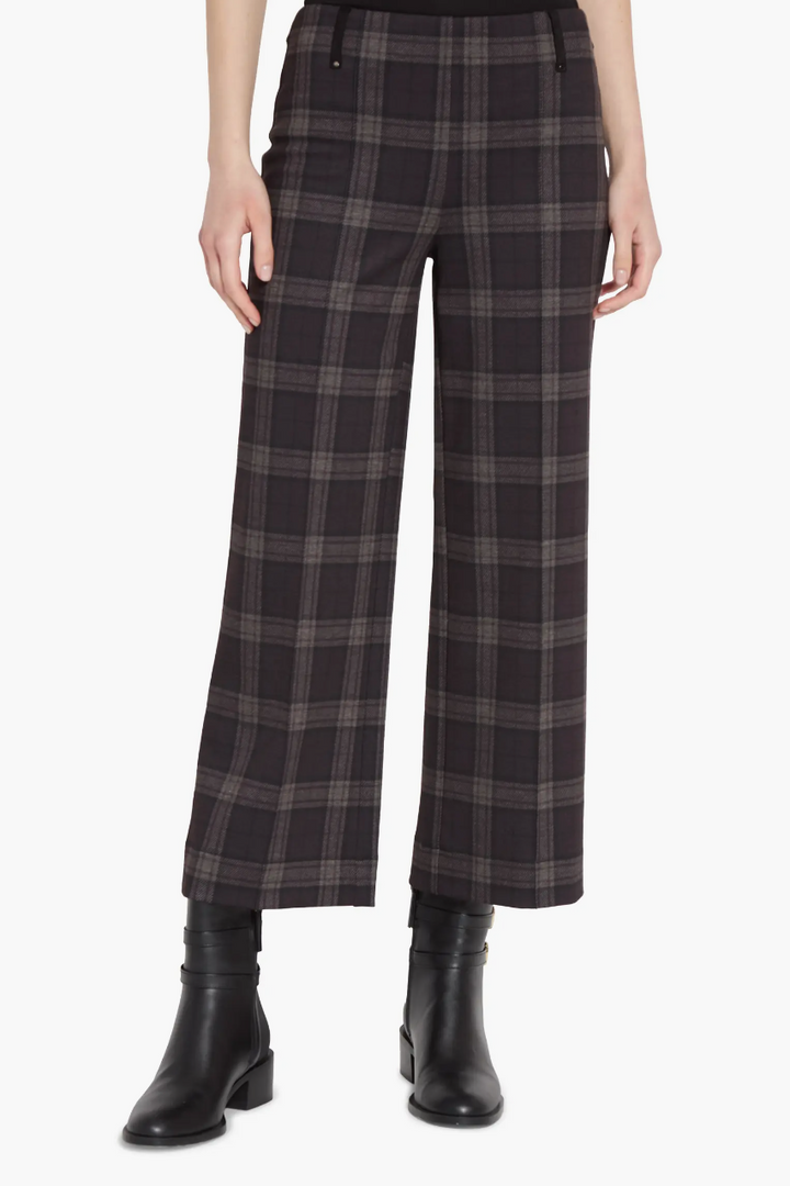 Avenue Plaid Crop Pant