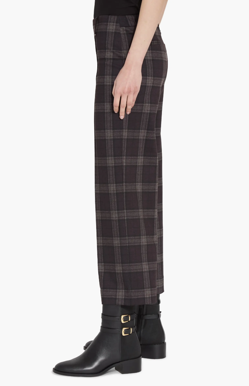 Avenue Plaid Crop Pant