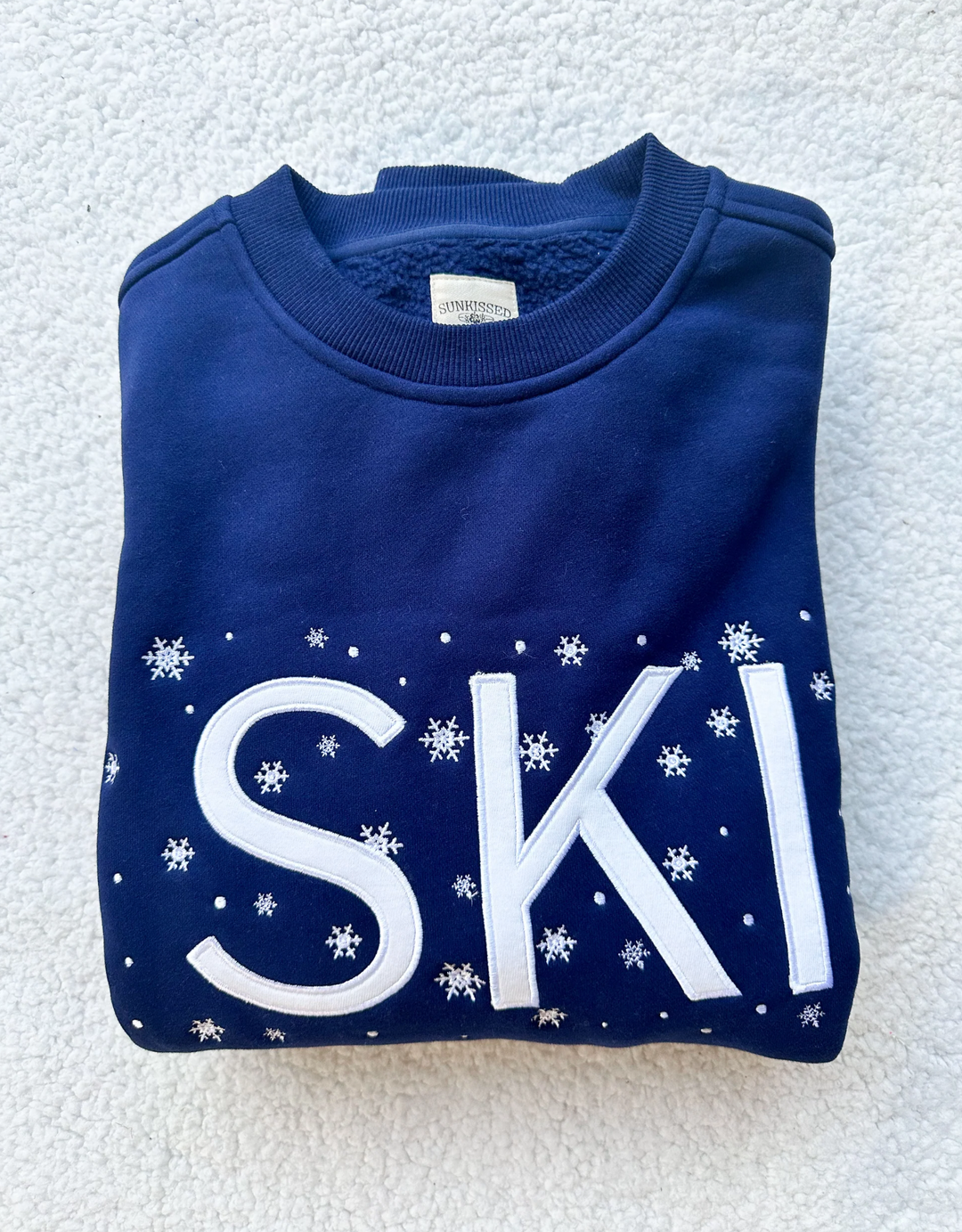 Snowy Ski Day Sweatshirt