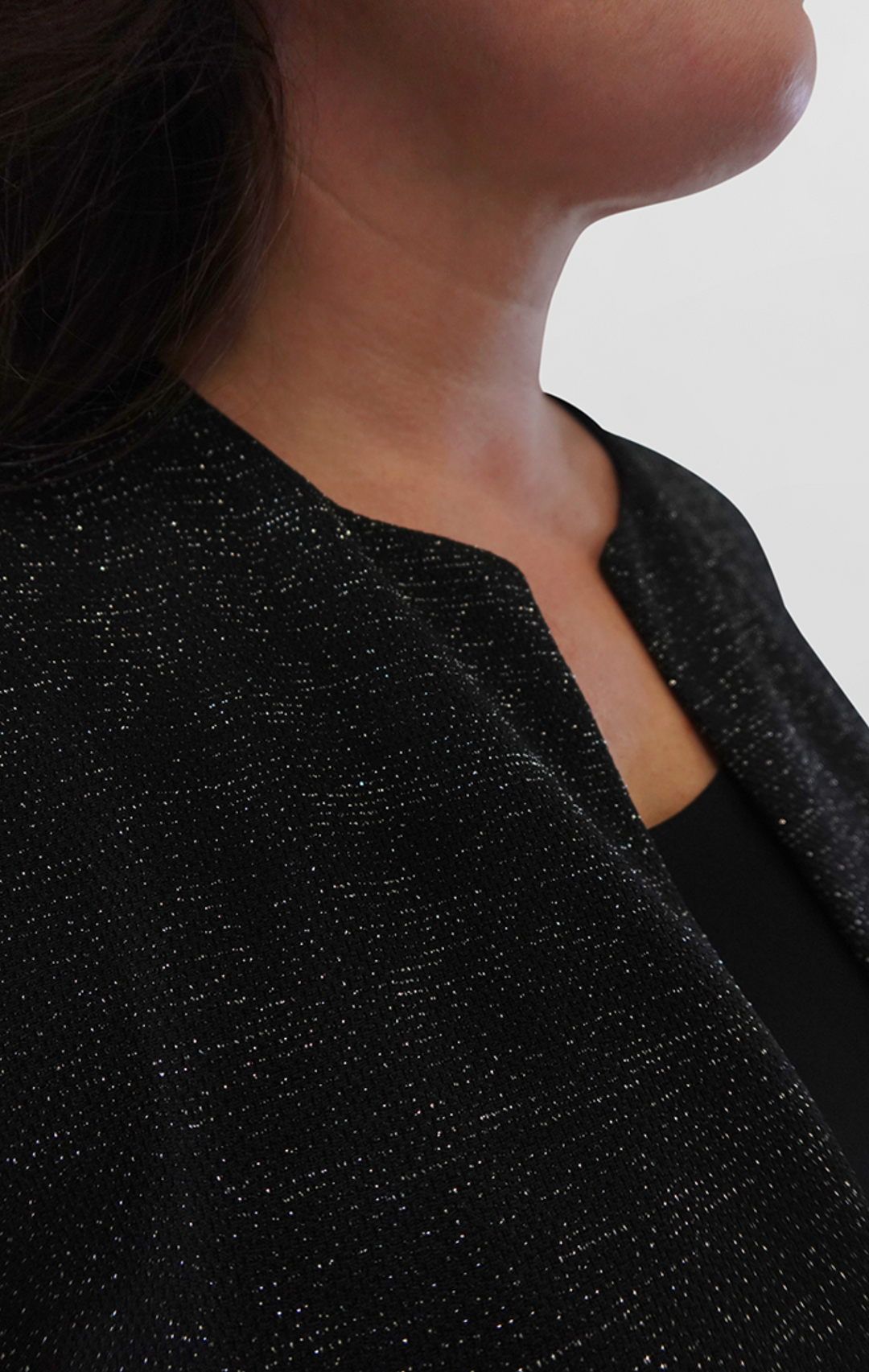 Metallic Classic Bolero Cardigan