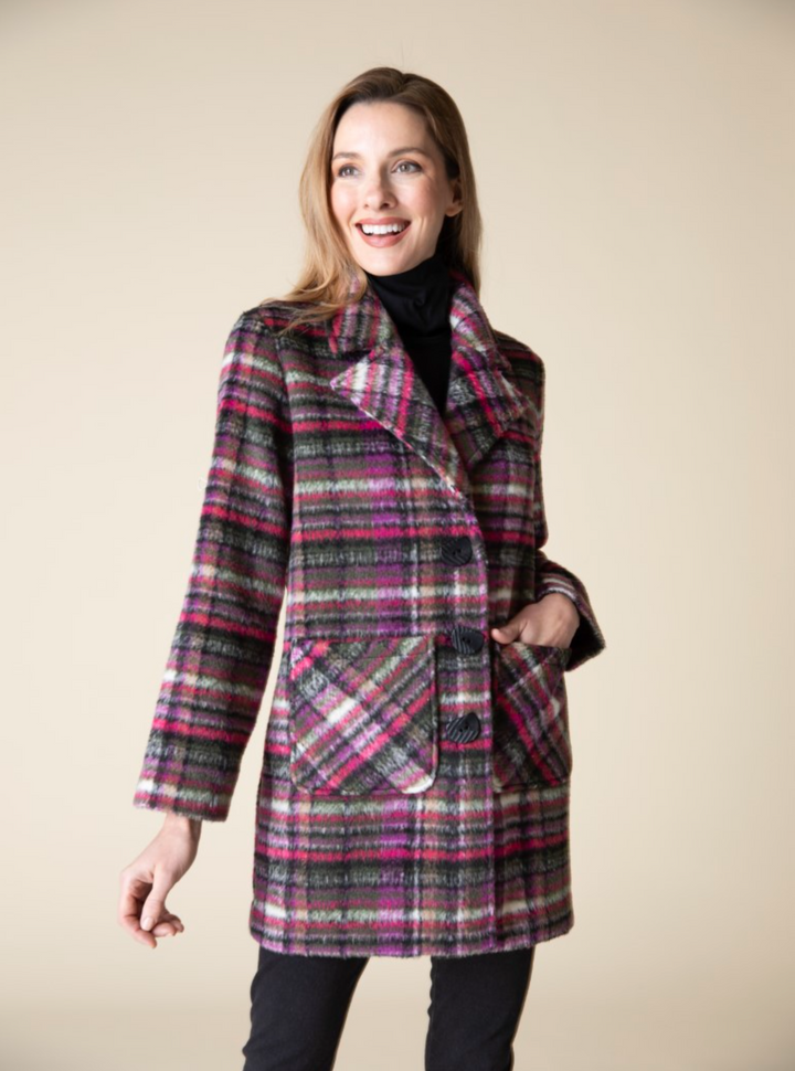 Totally Tartan Car Coat