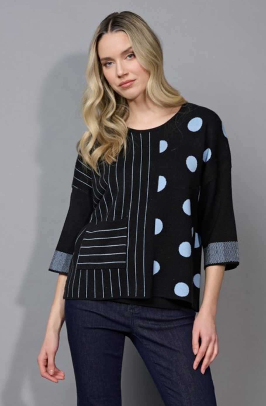 Spots & Stripes Top