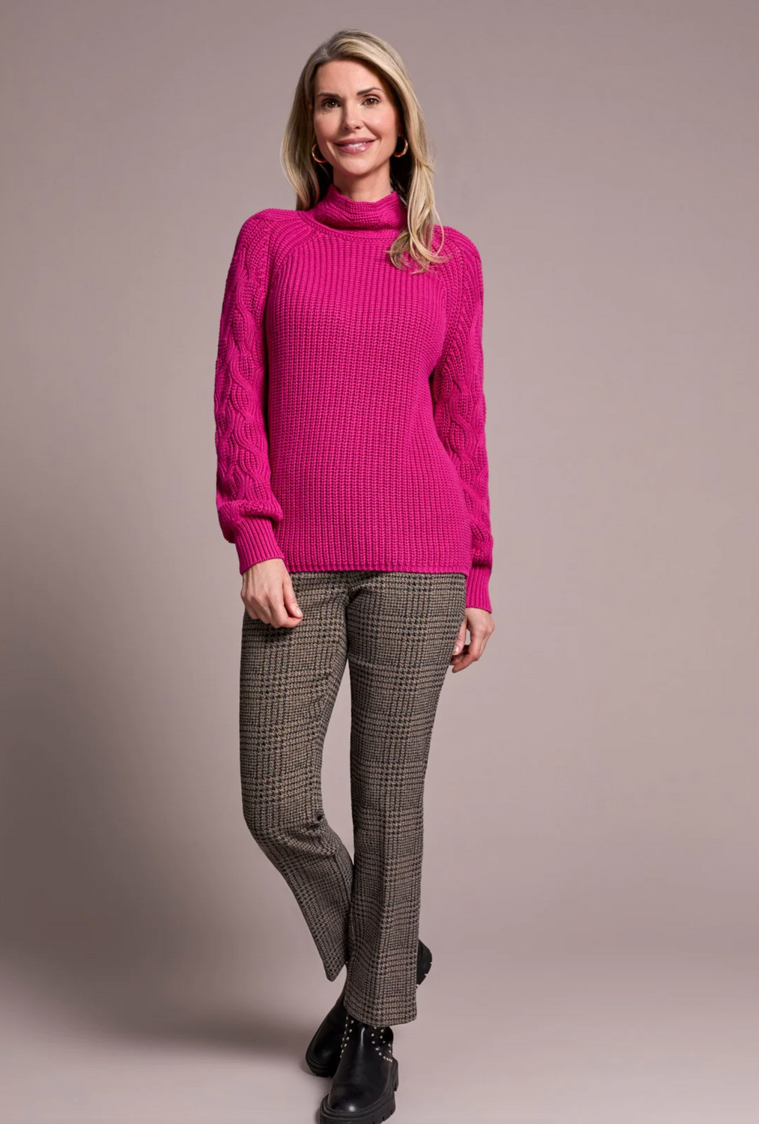 Magenta Muse Sweater, Final Sale