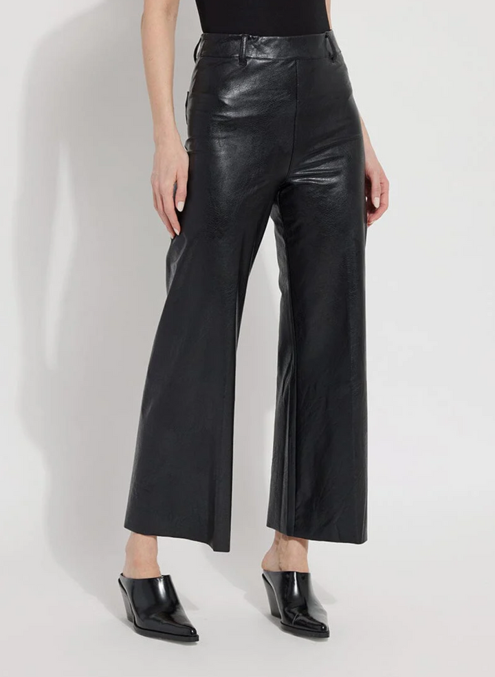 Midnight Kohl Faux Leather Pant