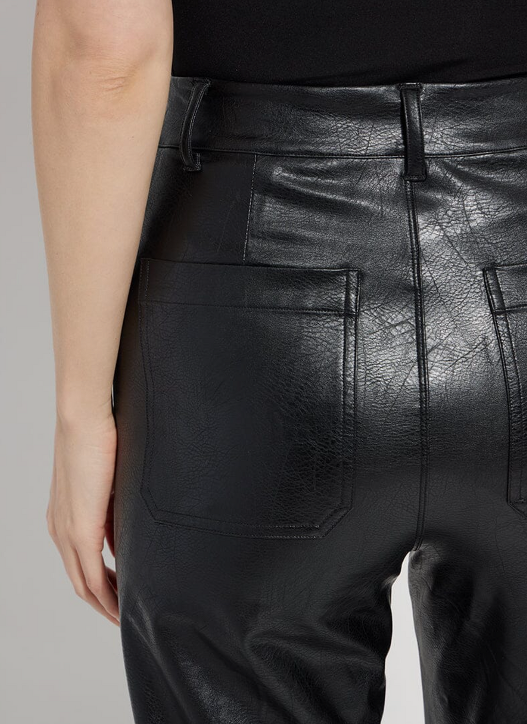Midnight Kohl Faux Leather Pant