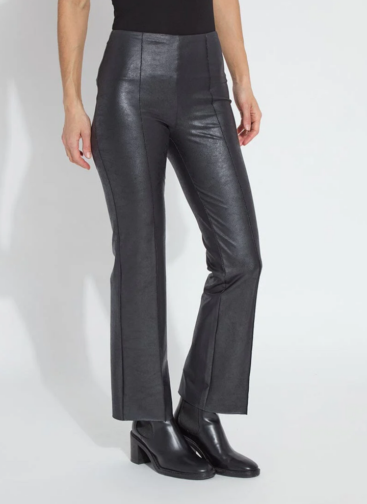 Elysse Foiled Faux Leather Pant