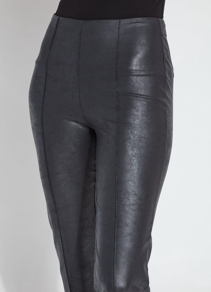 Elysse Foiled Faux Leather Pant