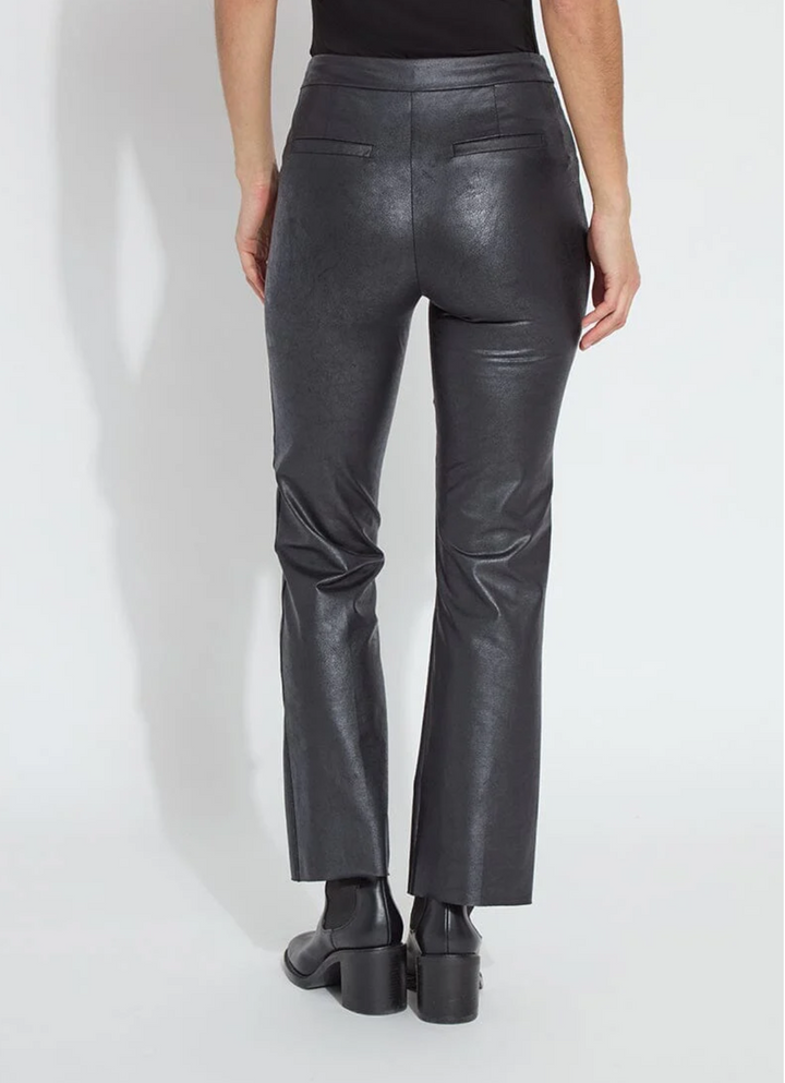 Elysse Foiled Faux Leather Pant