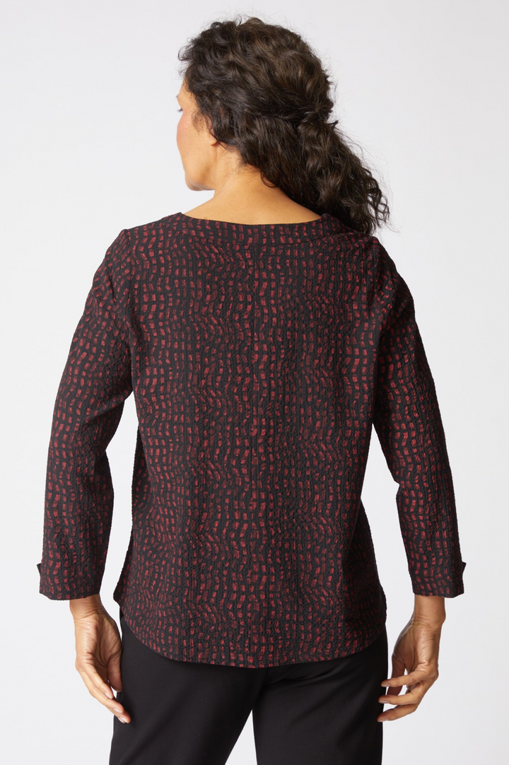 Merlot Mosaic Top,Final Sale