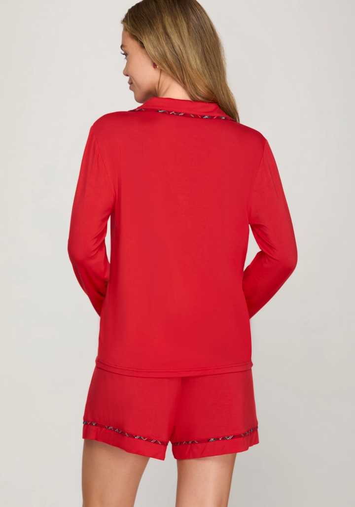 Silent Night Pajama 2pc Set