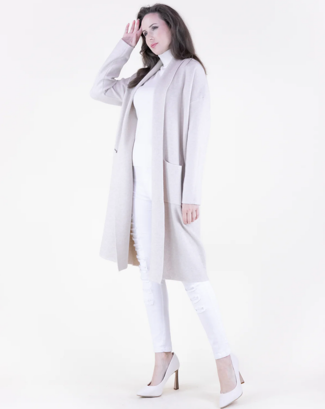 Cairo Open Front Cardigan