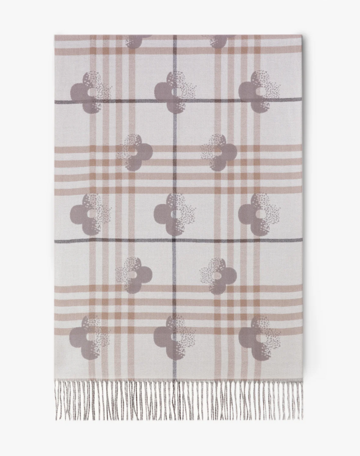 Plaid & Clover Scarf