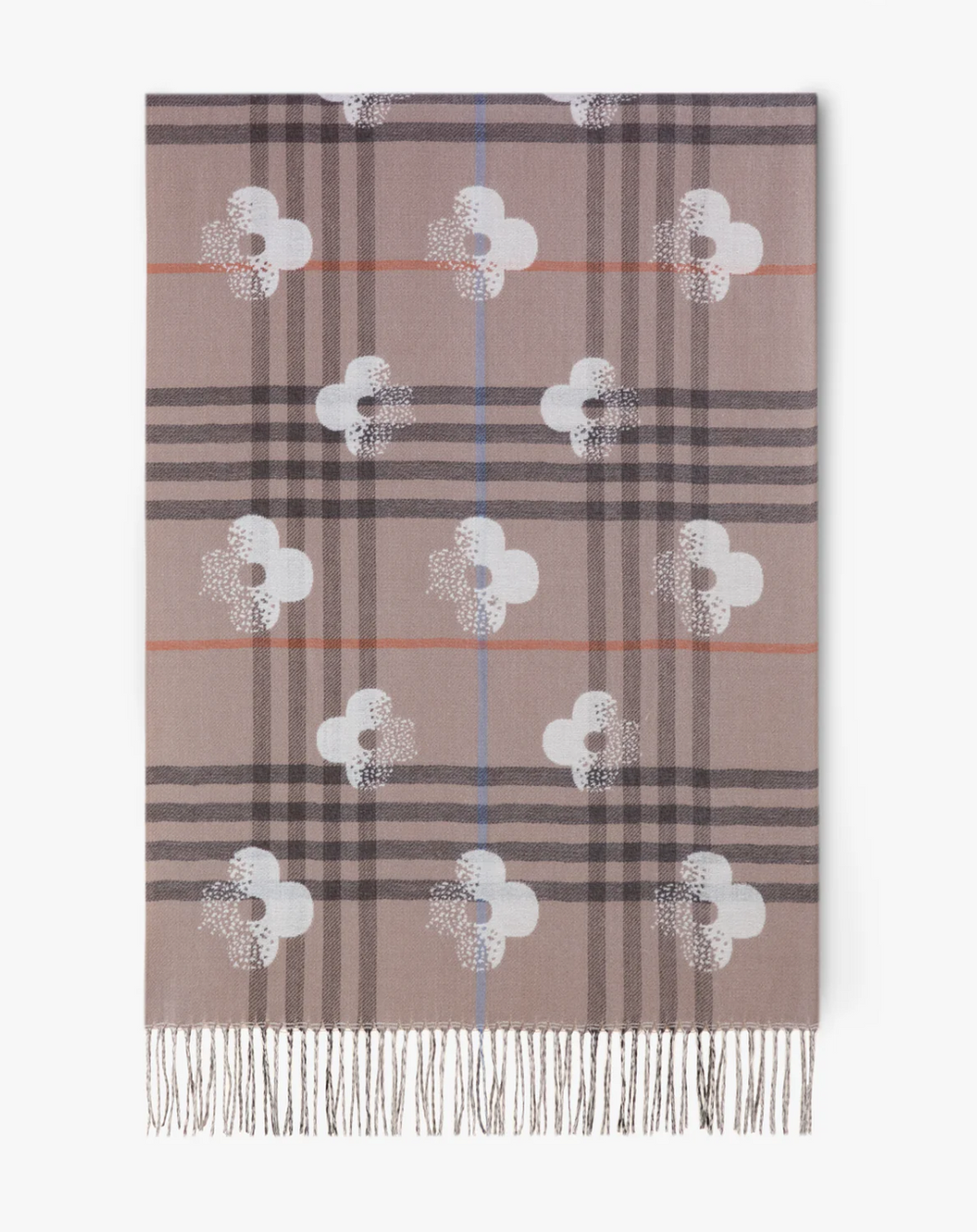 Plaid & Clover Scarf
