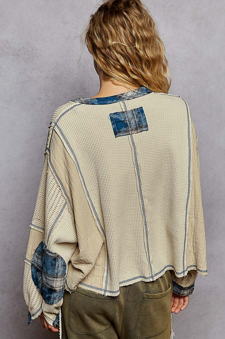 Freedom Flag Patchwork Top