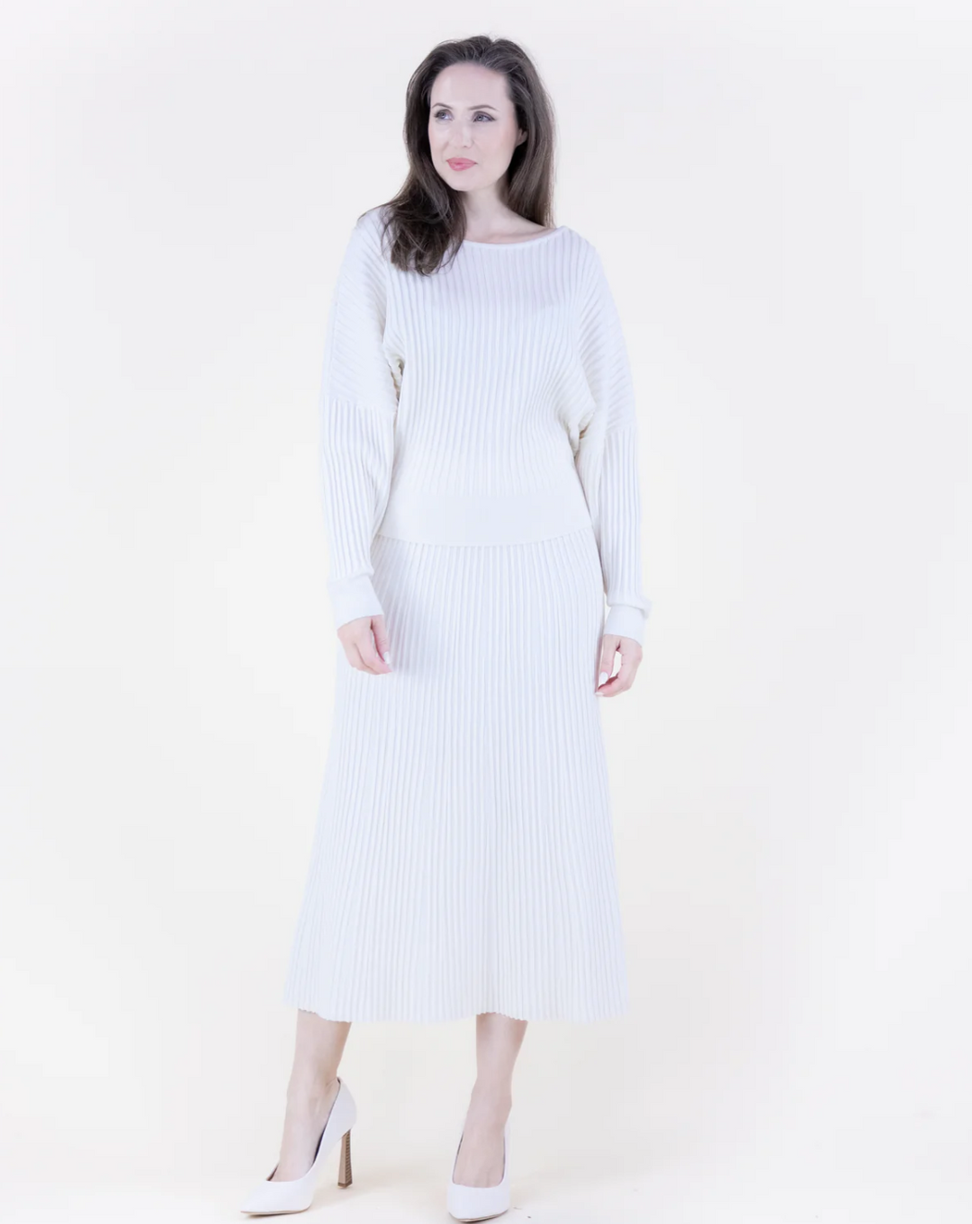 Desert Drift Ribbed Skirt