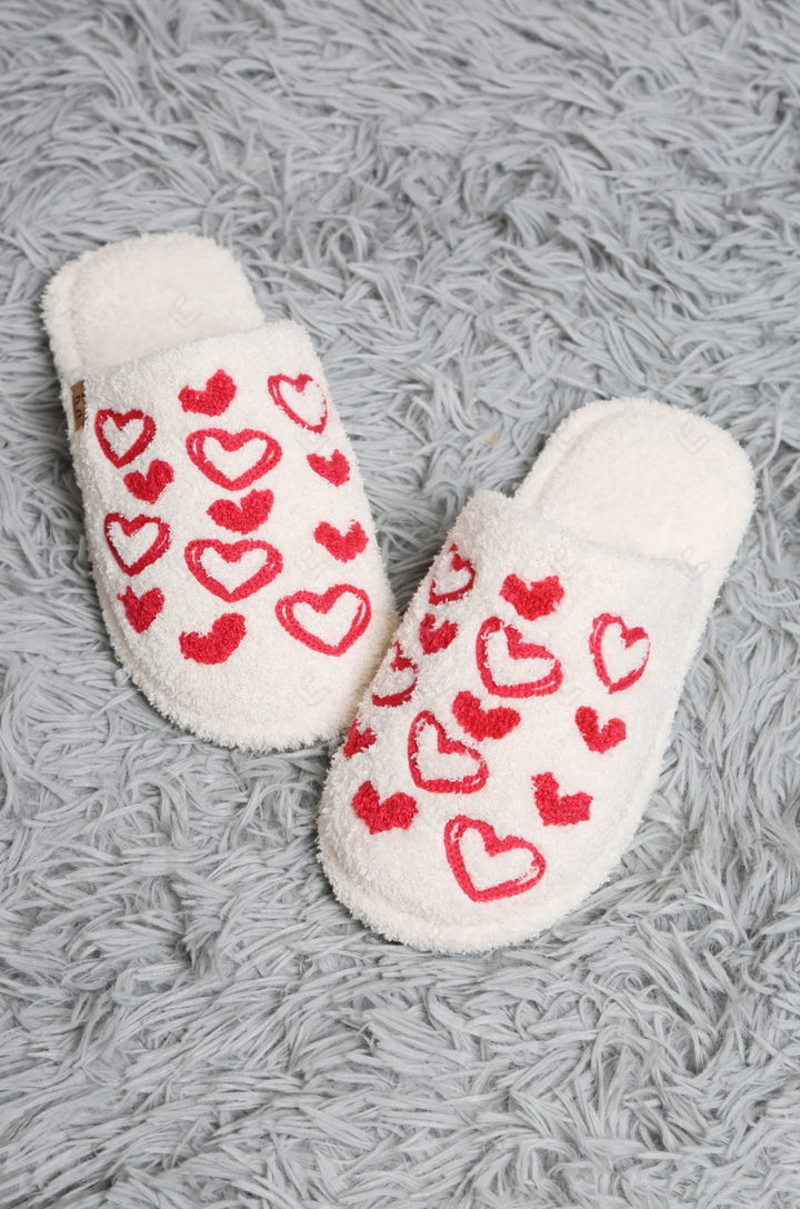 Candy Hearts Slipper