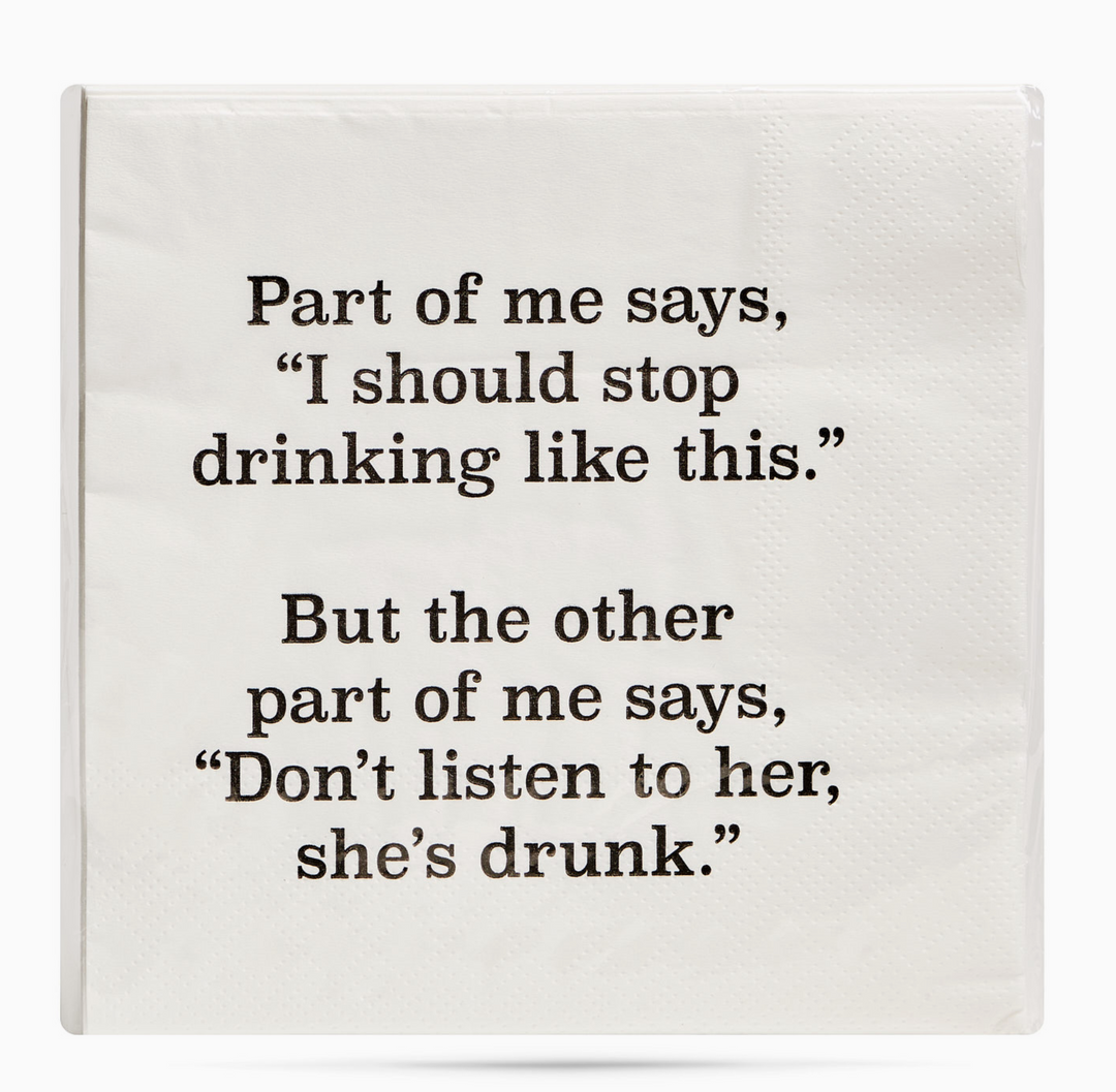 I Should Stop Drinking Cocktail Napkins