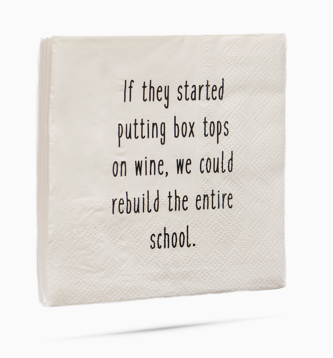 Box Tops Cocktail Napkins