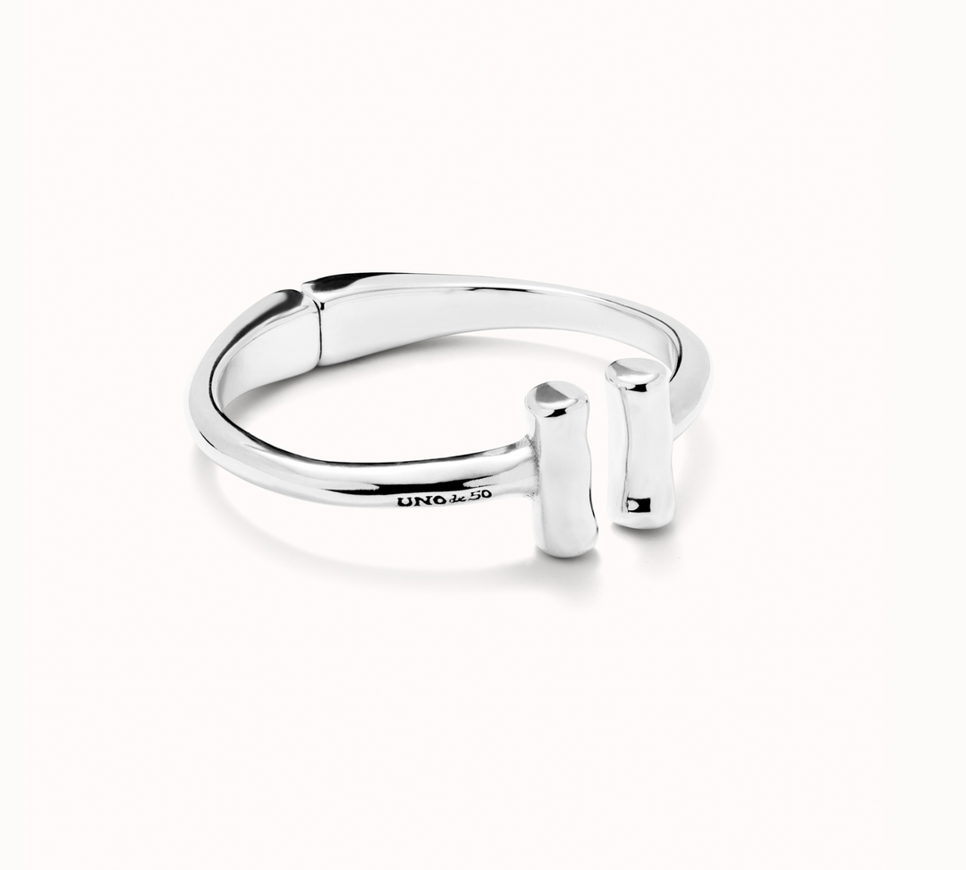 Ser Natural Tube Bracelet, Silver