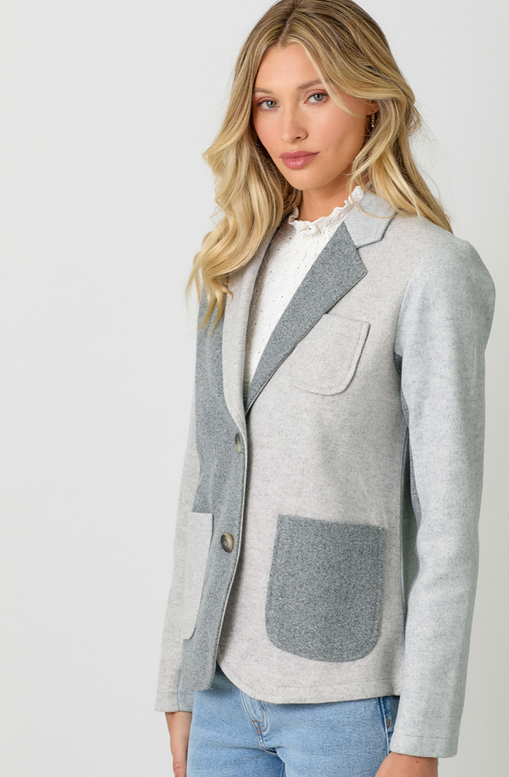 Bristol Color Block Blazer