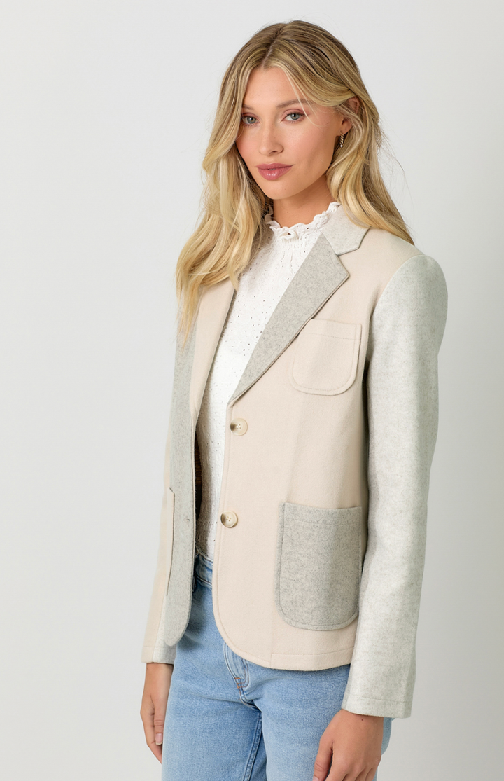 Bristol Color Block Blazer