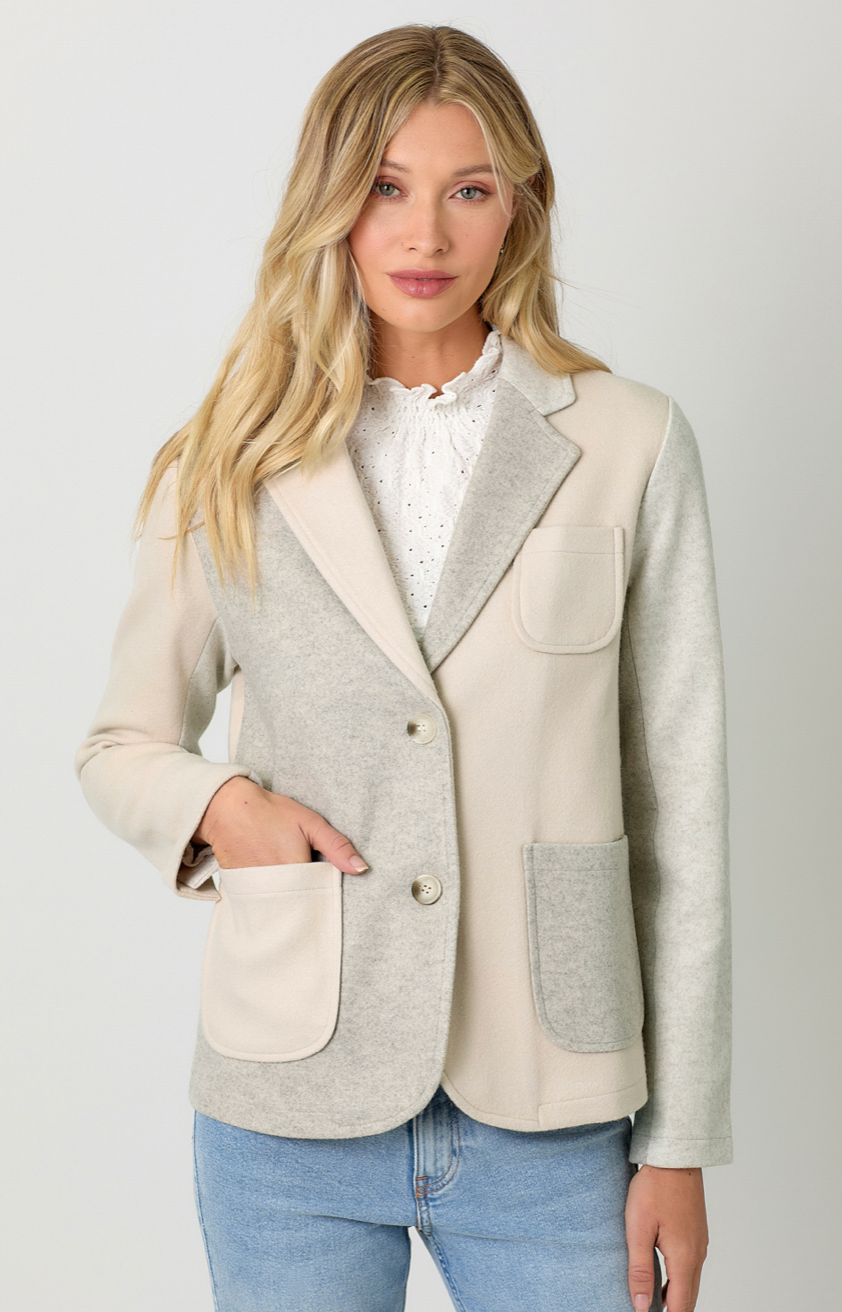 Bristol Color Block Blazer