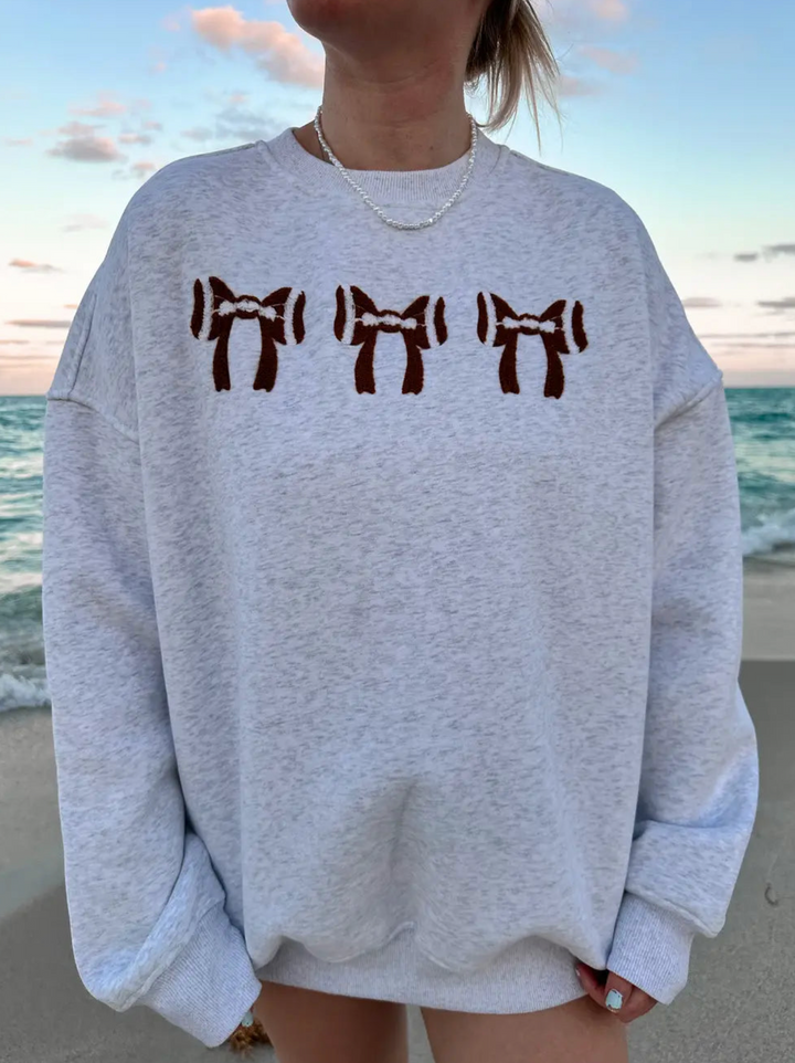 Football & Bows Sweatshirt