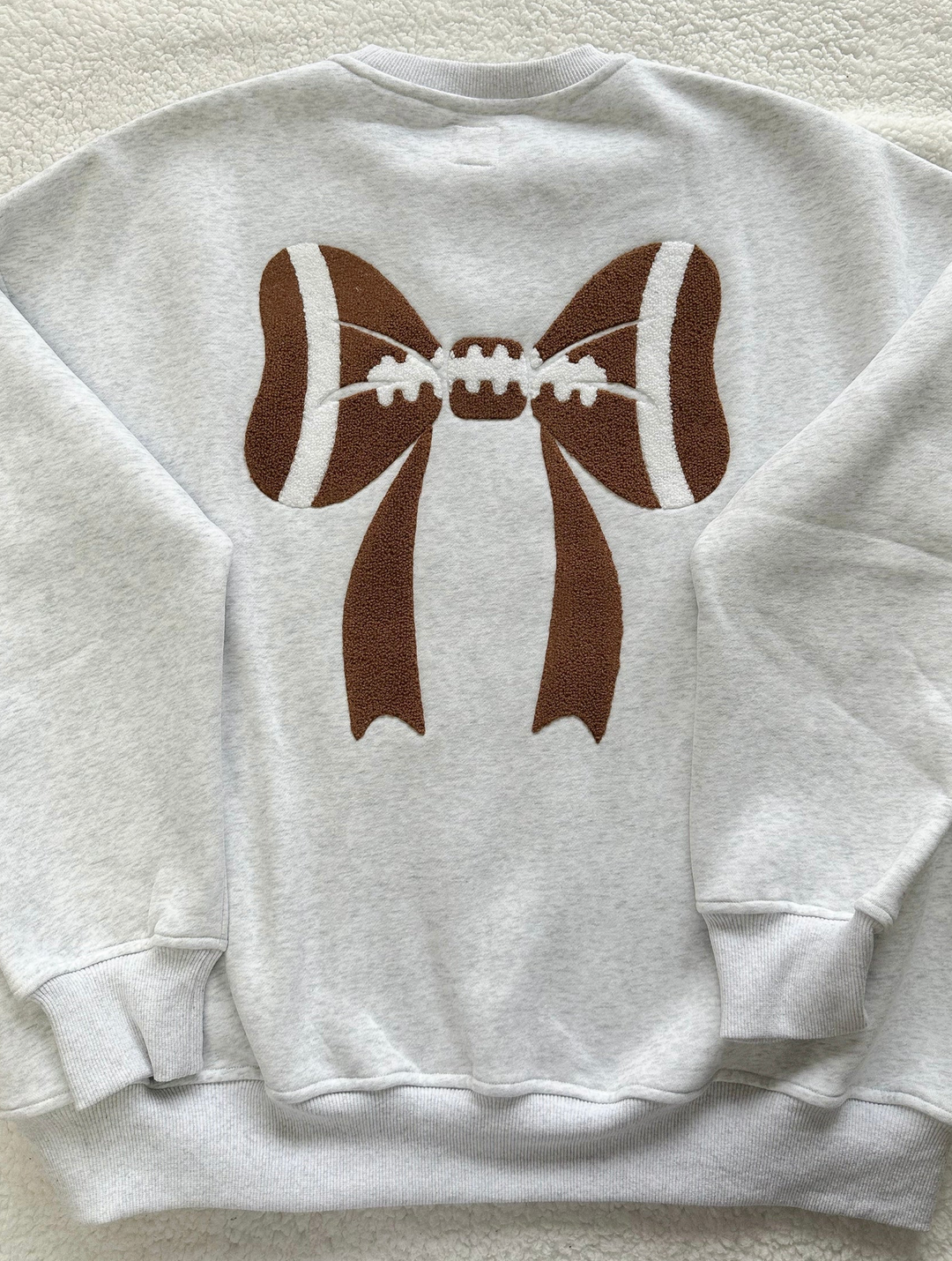 Football & Bows Sweatshirt