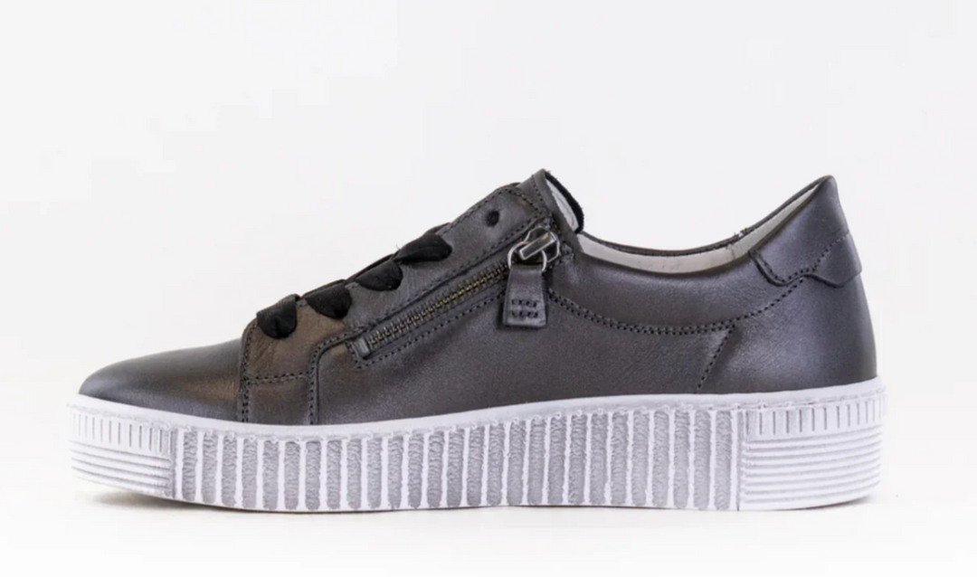 Smoky Quartz Zip Sneaker