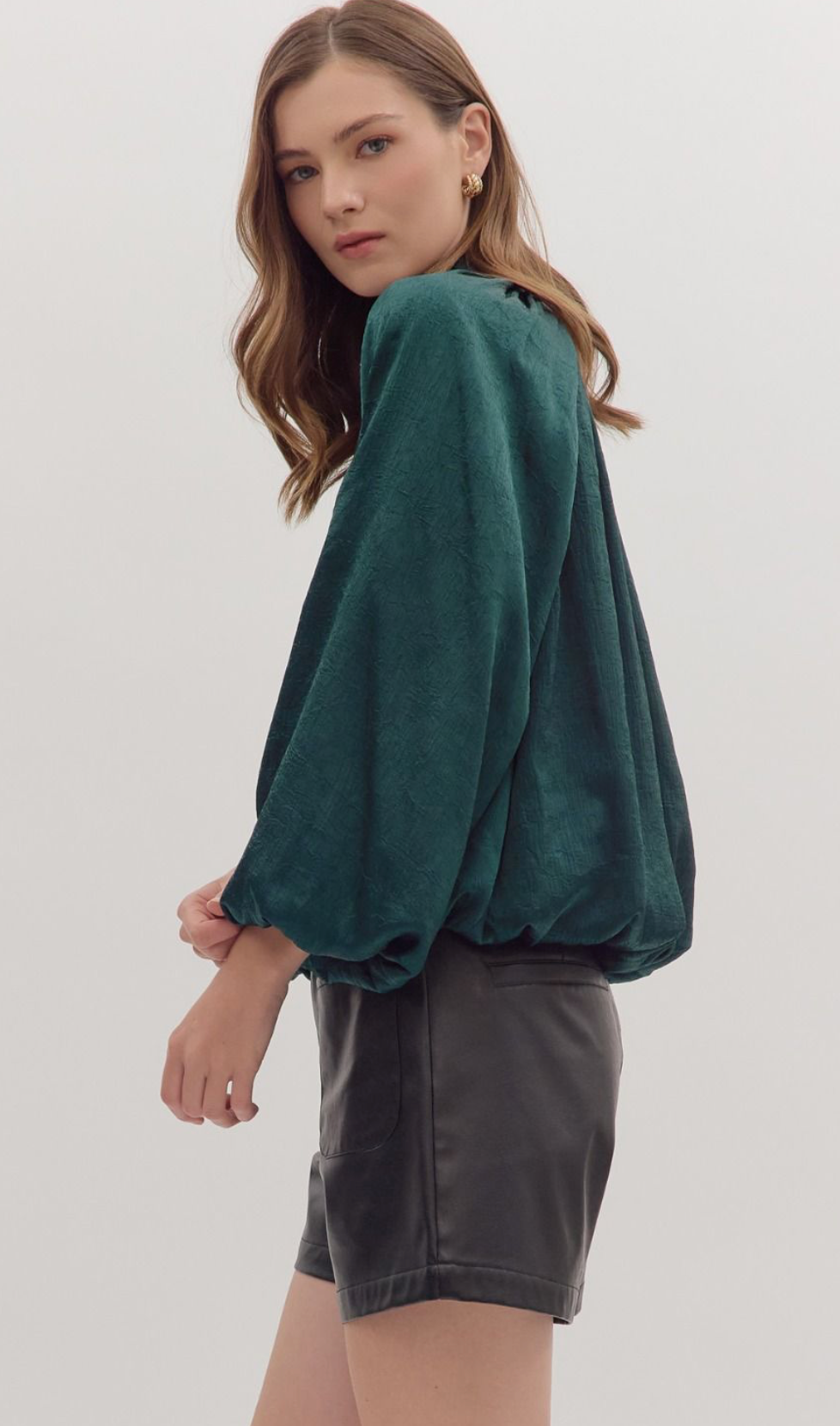 Fall Romance Satin Top