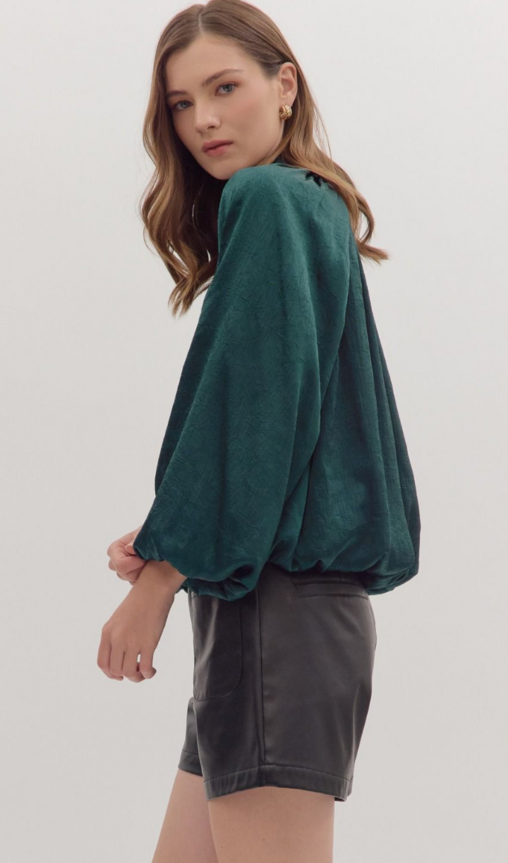 Fall Romance Satin Top