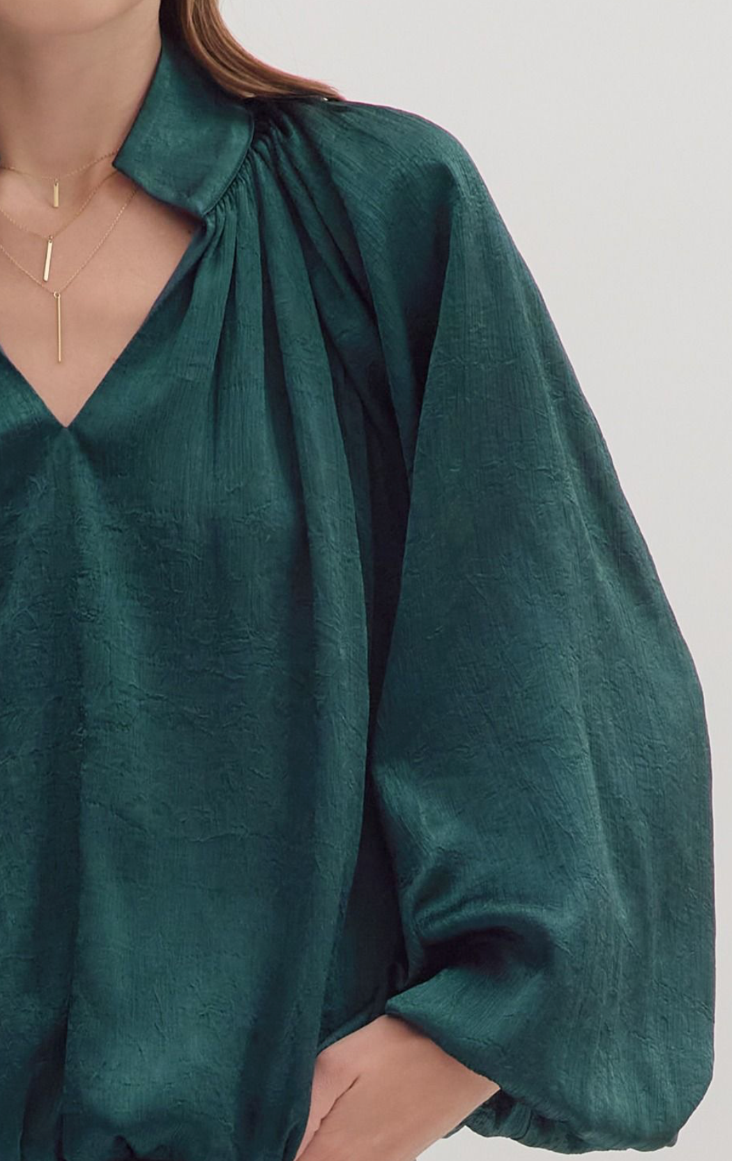 Fall Romance Satin Top