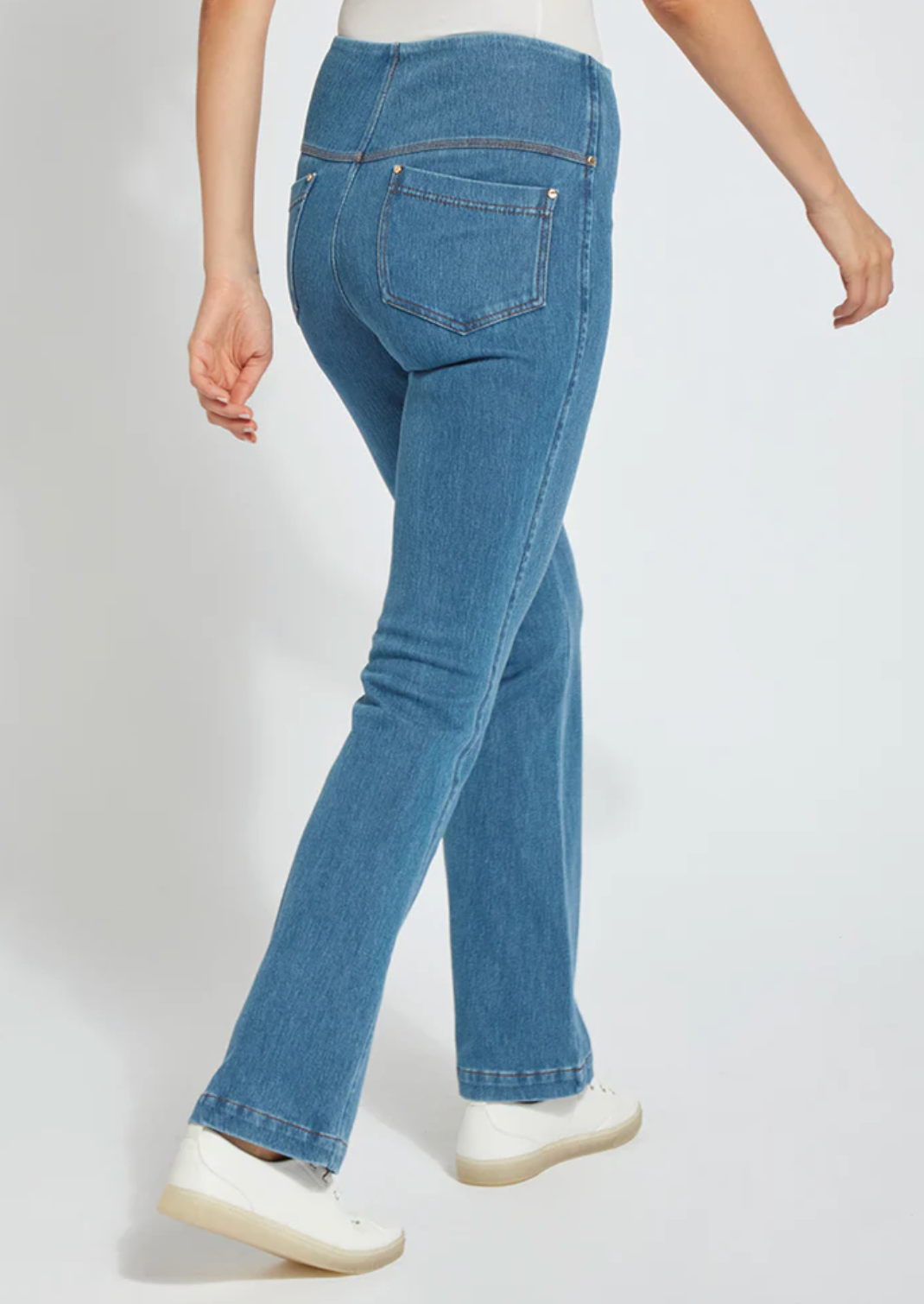 Baby Bootcut Denim, Midwash