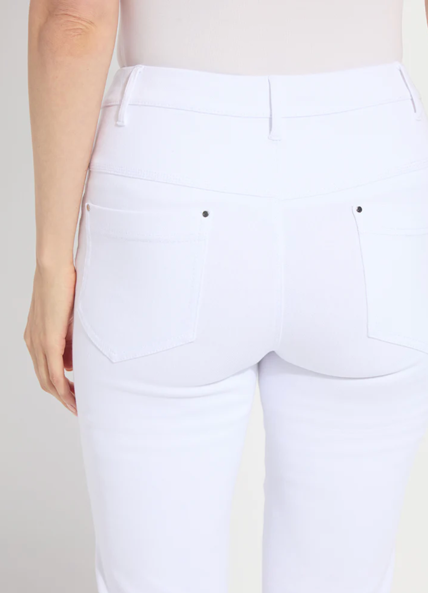 Scallop Edge Ankle Baby Bootcut Pant