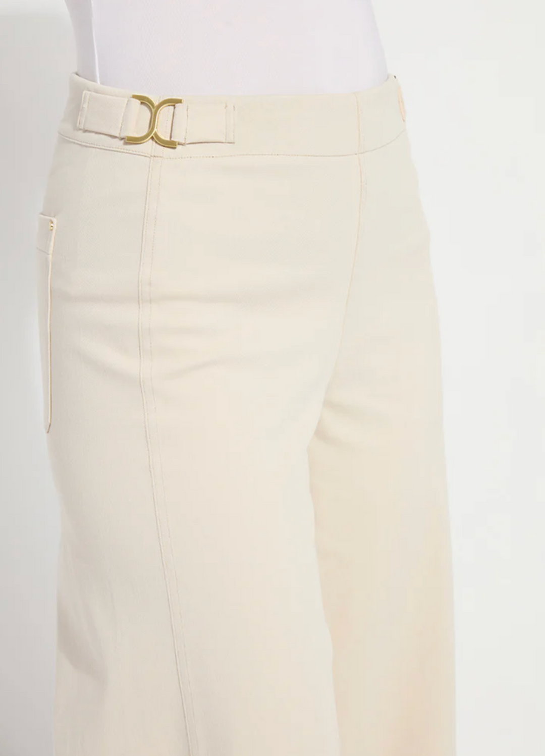 Chino Chic Wide Leg Crop